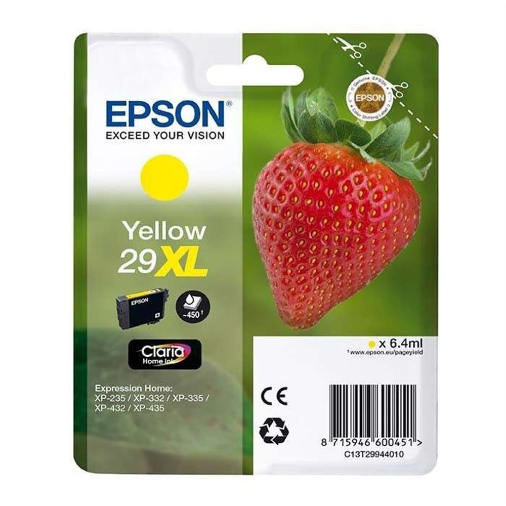 Tinta Epson C13t29944012 Yellow 29xl