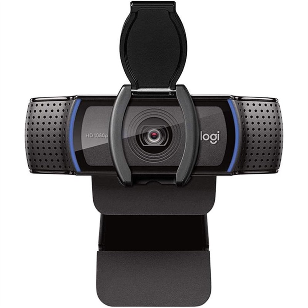 Logitech C920e aux Canaries : webcam Full HD pour bureau, cours en ligne et accueil client
